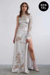 SEQUIN GOWN WITH OPEN BACK - RENTAL