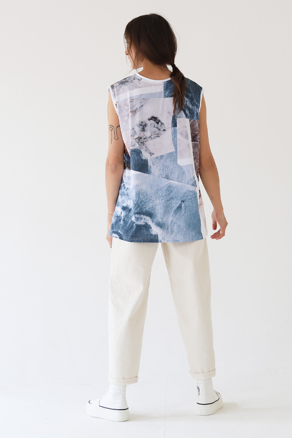 LEEDA x MC DIARY TOP - MIX PRINT