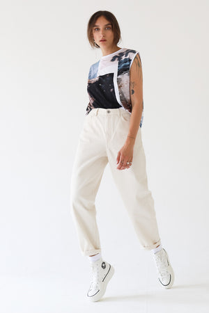 LEEDA x MC DIARY TOP - MIX PRINT