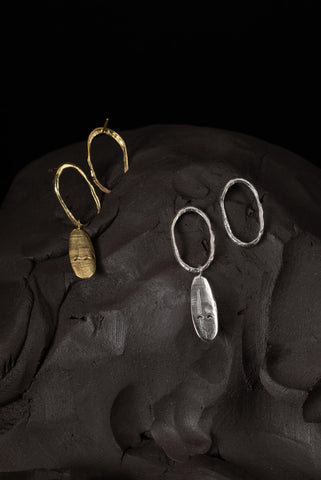 MILEVA TESTAS Apollo Silver Earrings