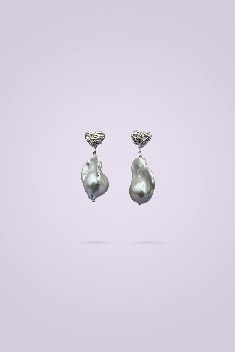 DARLING PEARLS EARRINGS (Ag 925/1000, river pearls)