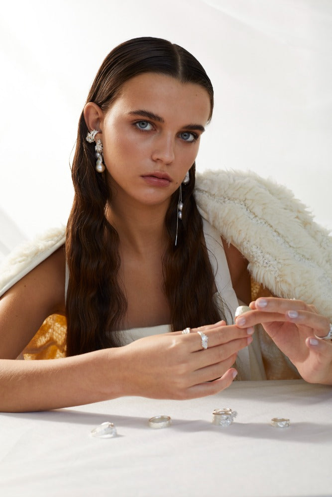 CORALS DROP EARRINGS