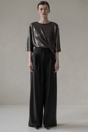 OVERSIZED TOP "STEEL DUST"