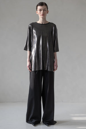 OVERSIZED TOP "STEEL DUST"