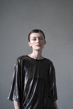 OVERSIZED TOP "STEEL DUST"