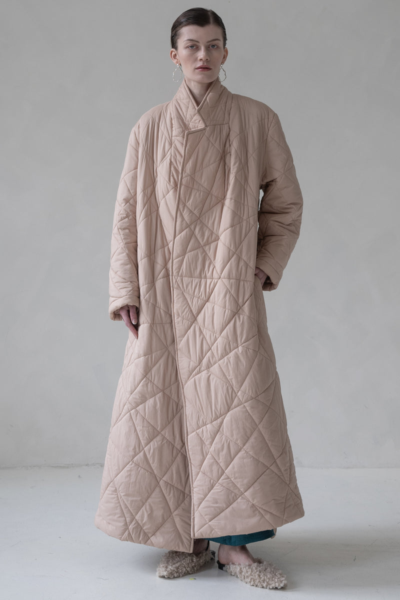 MAXI QUILTED COAT - LIMITED EDITION