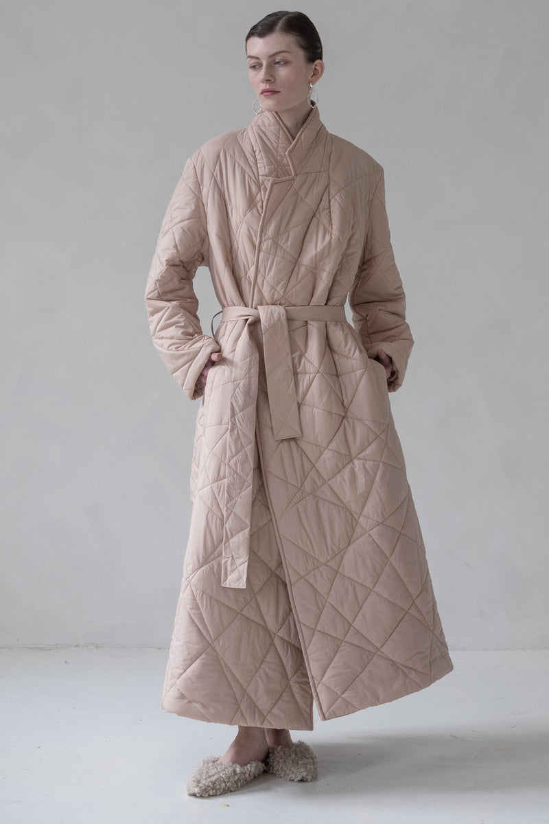 MAXI QUILTED COAT - LIMITED EDITION