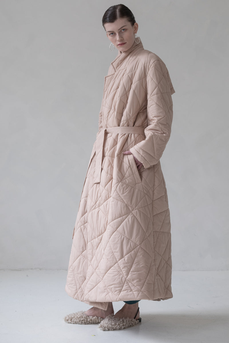 MAXI QUILTED COAT - LIMITED EDITION