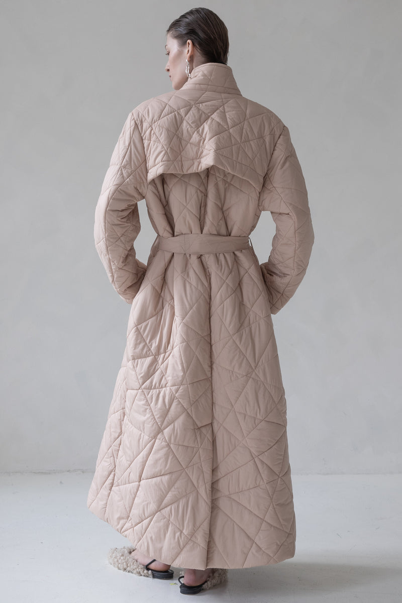 MAXI QUILTED COAT - LIMITED EDITION