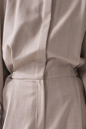 SLEEVELESS JUMPSUIT (BLACK, BEIGE)