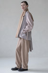 SHORT WOOL COAT "FOG"