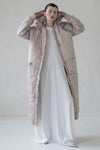 OVERSIZED CASHMERE COAT (TAUPE)