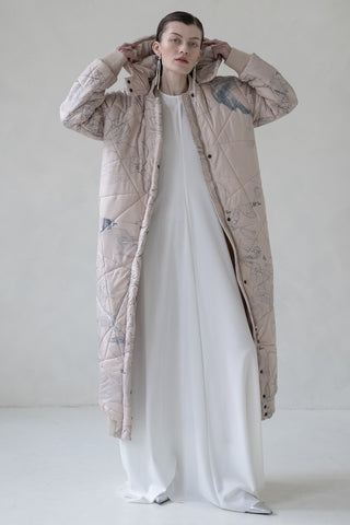 MAXI QUILTED COAT - LIMITED EDITION