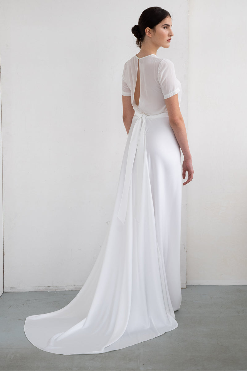 WEDDING WRAP SKIRT