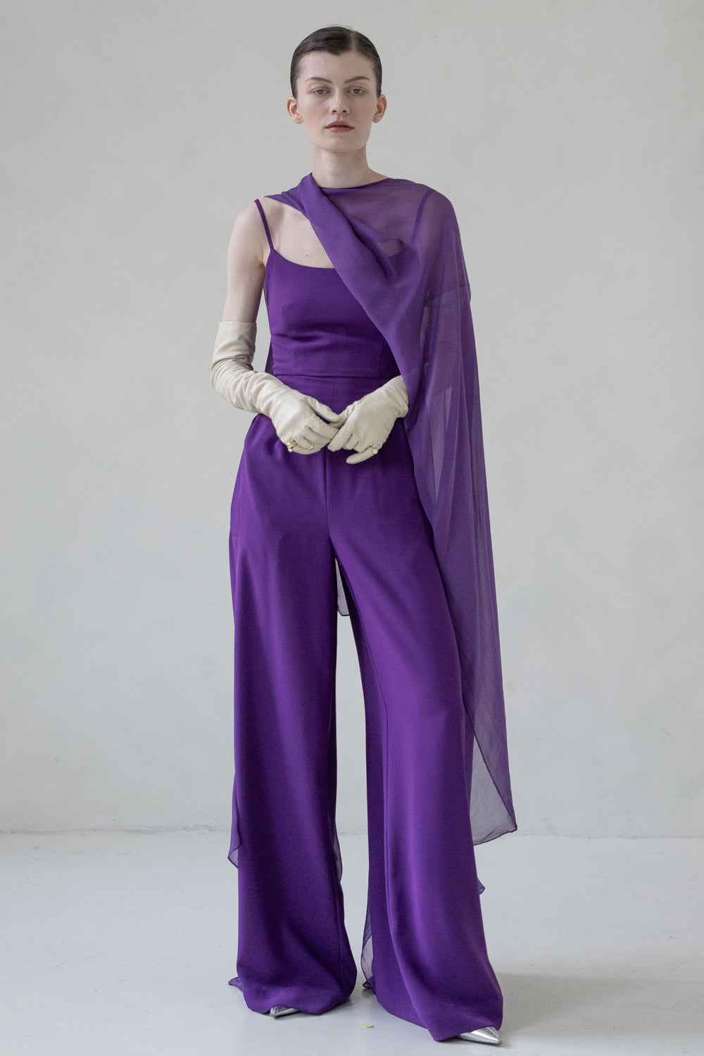 JUMPSUIT  - PURPLE, RED