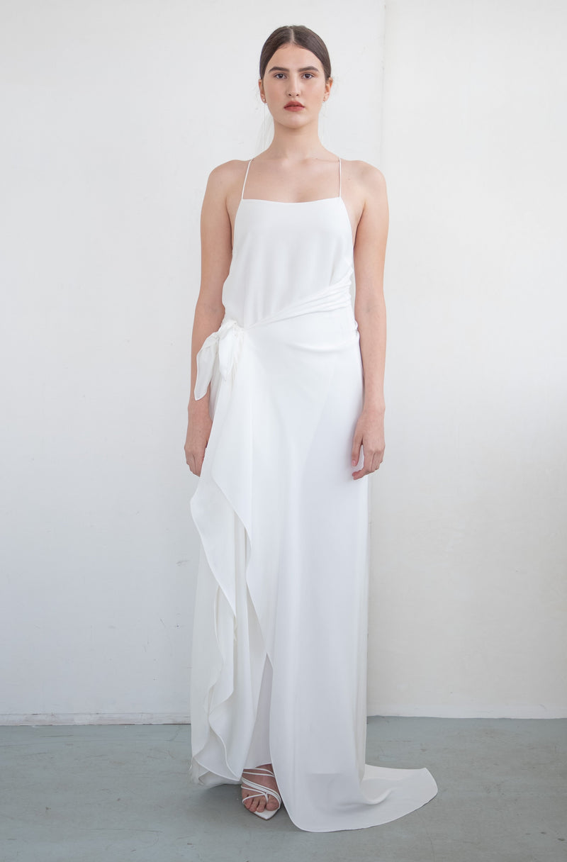 VIVI SILK WEDDING DRESS - RENTAL