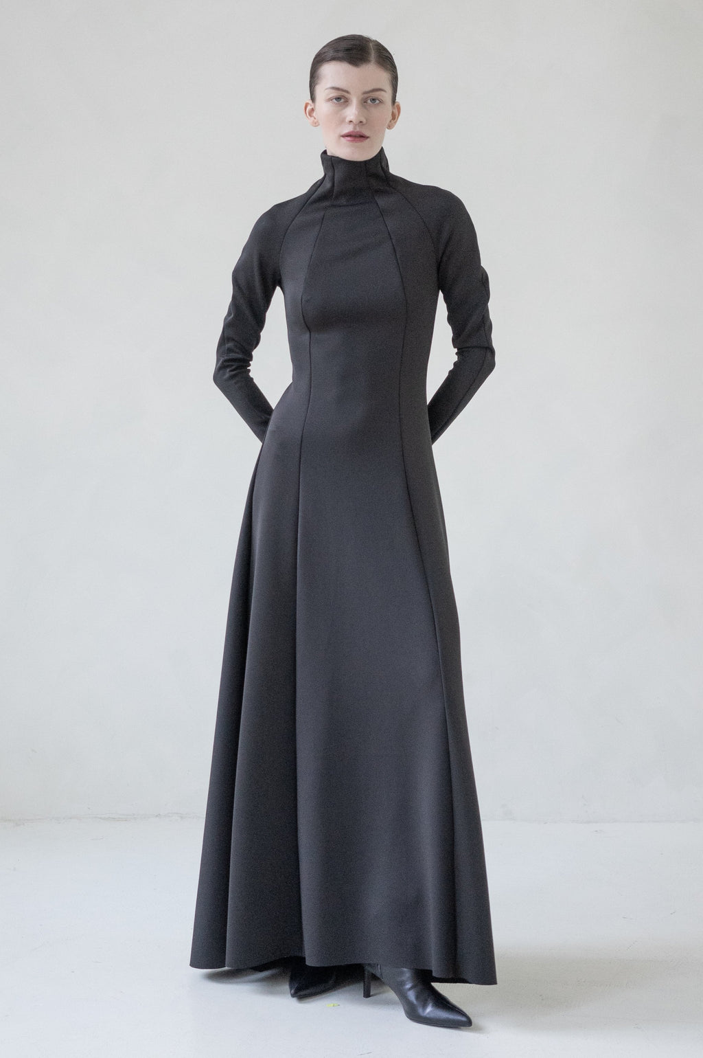 MAXI  DRESS  "LEIA" (BLACK)