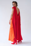 REVERSIBLE DRESS RED & ORANGE II. - RENTAL