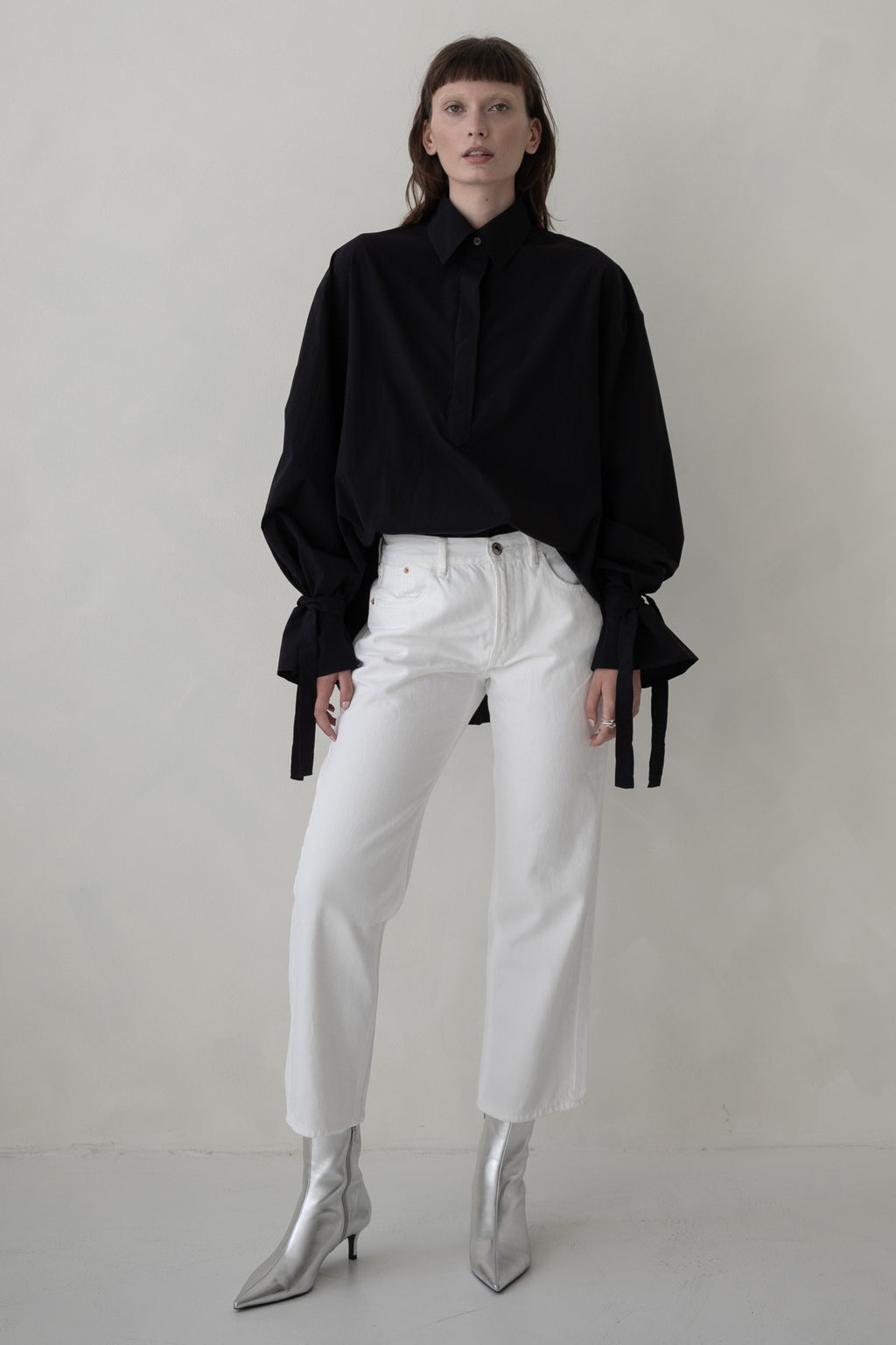 OVERSIZED SHIRT - BLACK