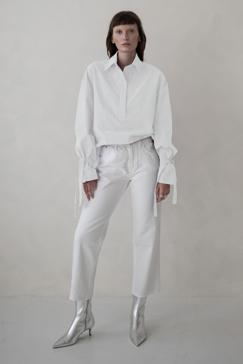 OVERSIZED SHIRT - WHITE