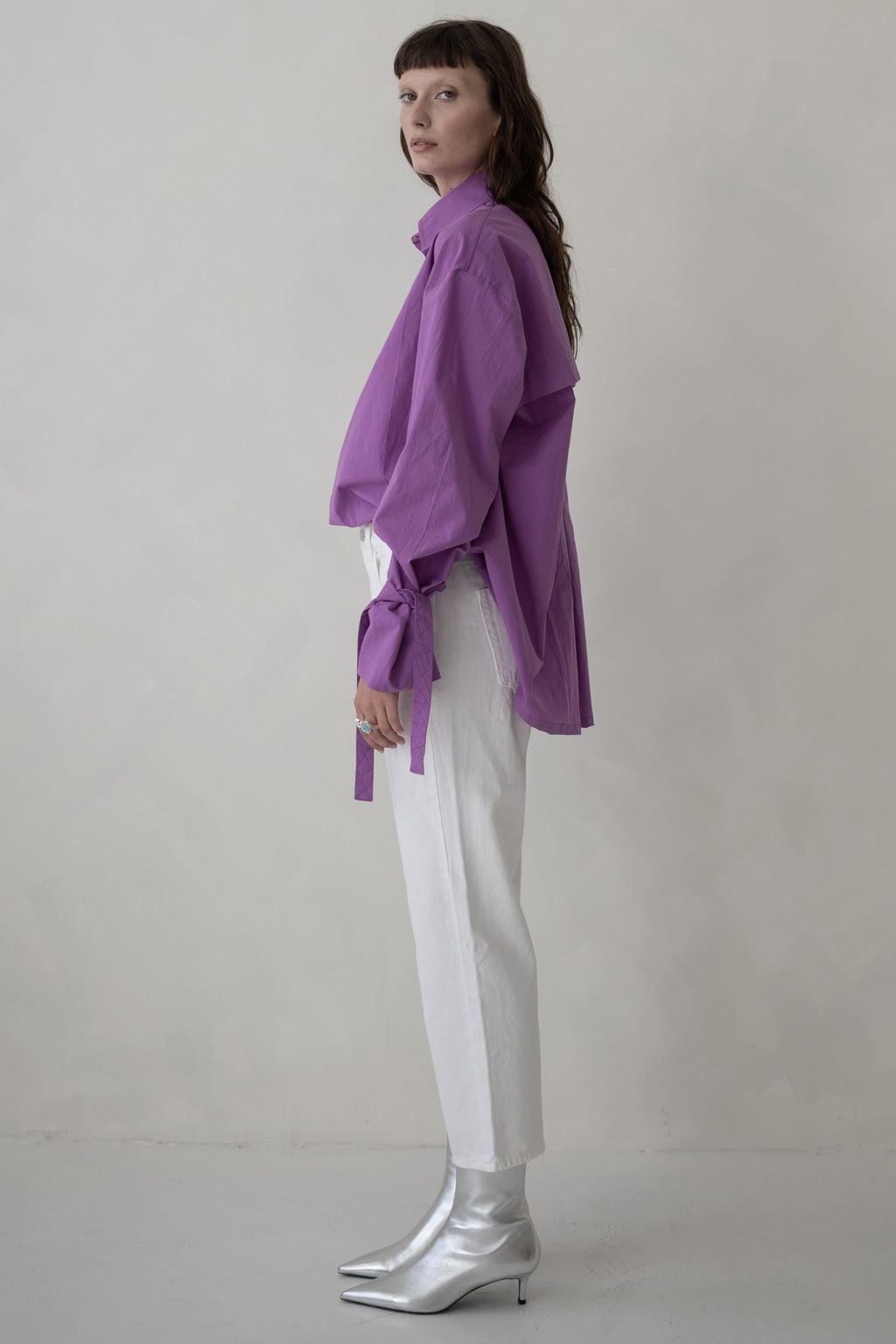 OVERSIZED SHIRT - LILAC