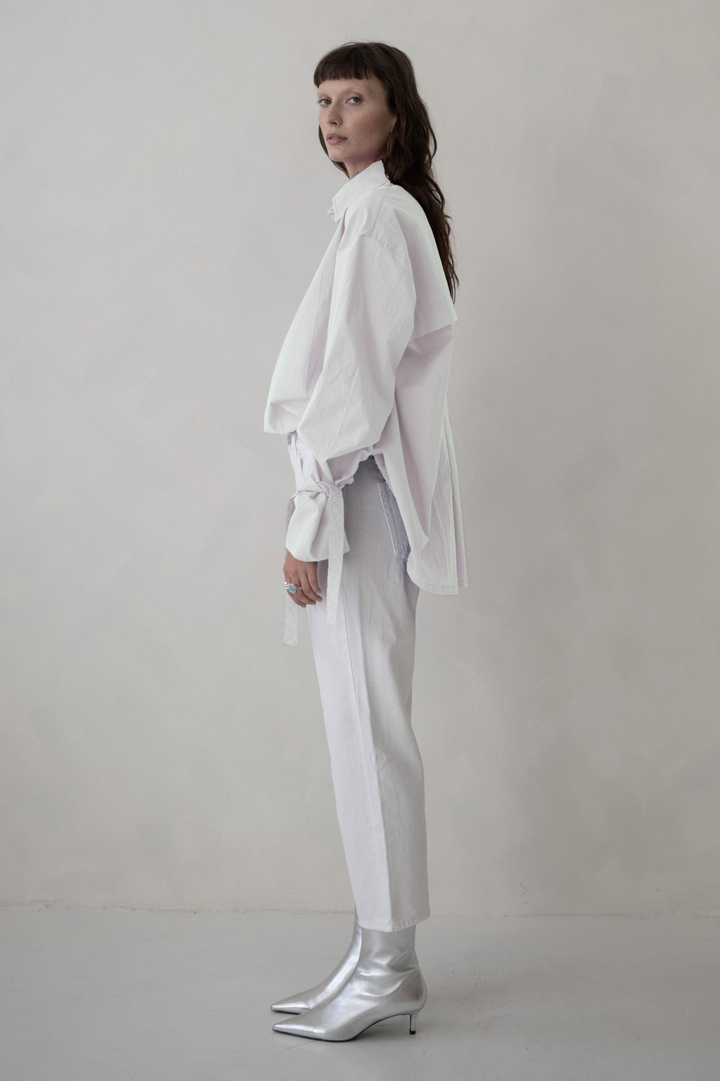 OVERSIZED SHIRT - WHITE