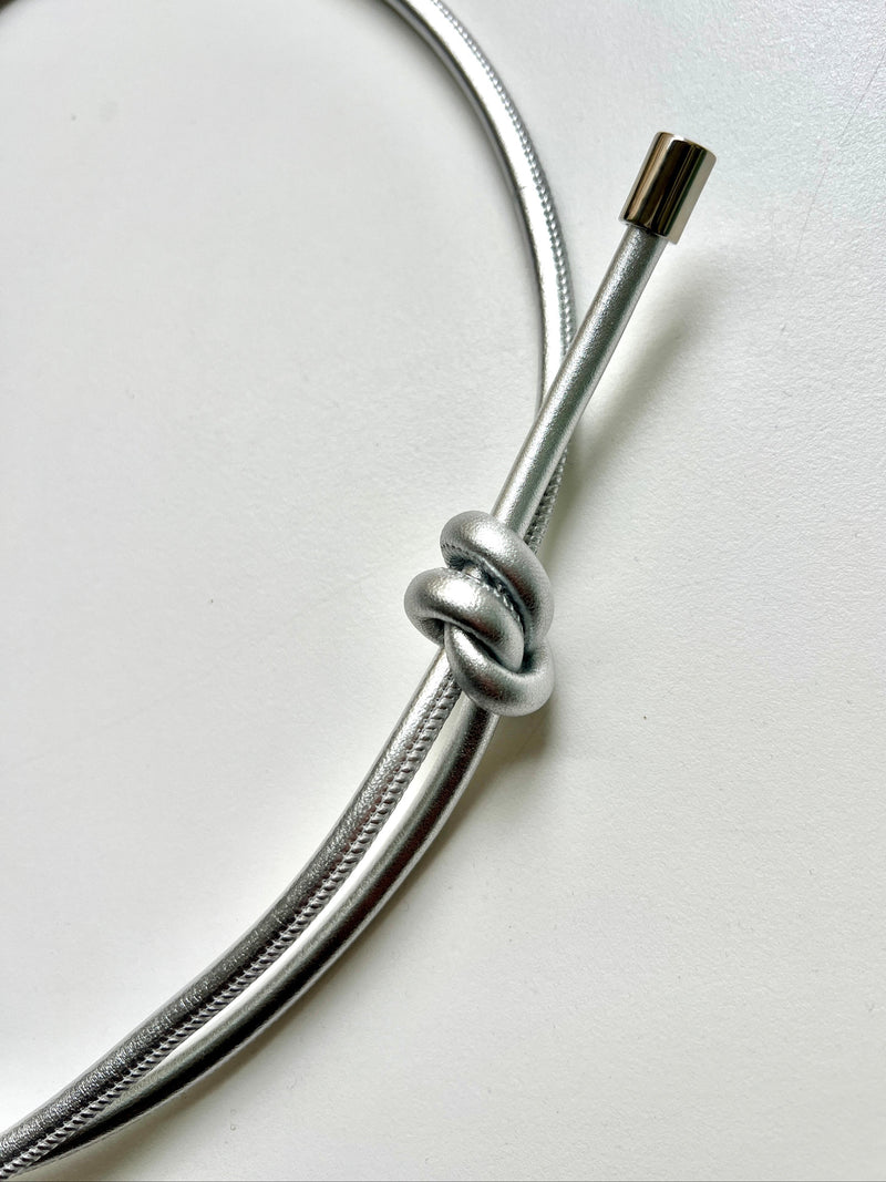 BELT - BLACK, SILVER