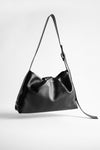 LEATHER CROSSBODY BAG BLACK