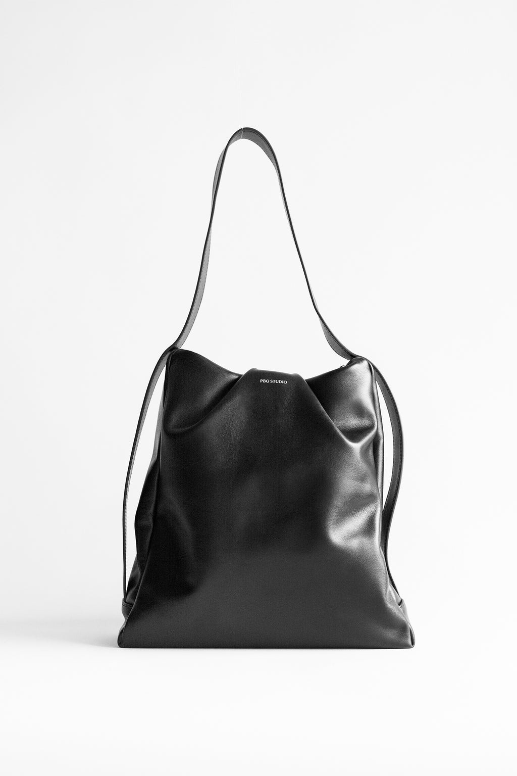 LEATHER SHOPPER BAG