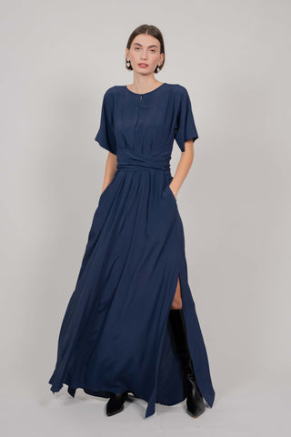 SUMMER DRESS ROBE MAXI (PURPLE)