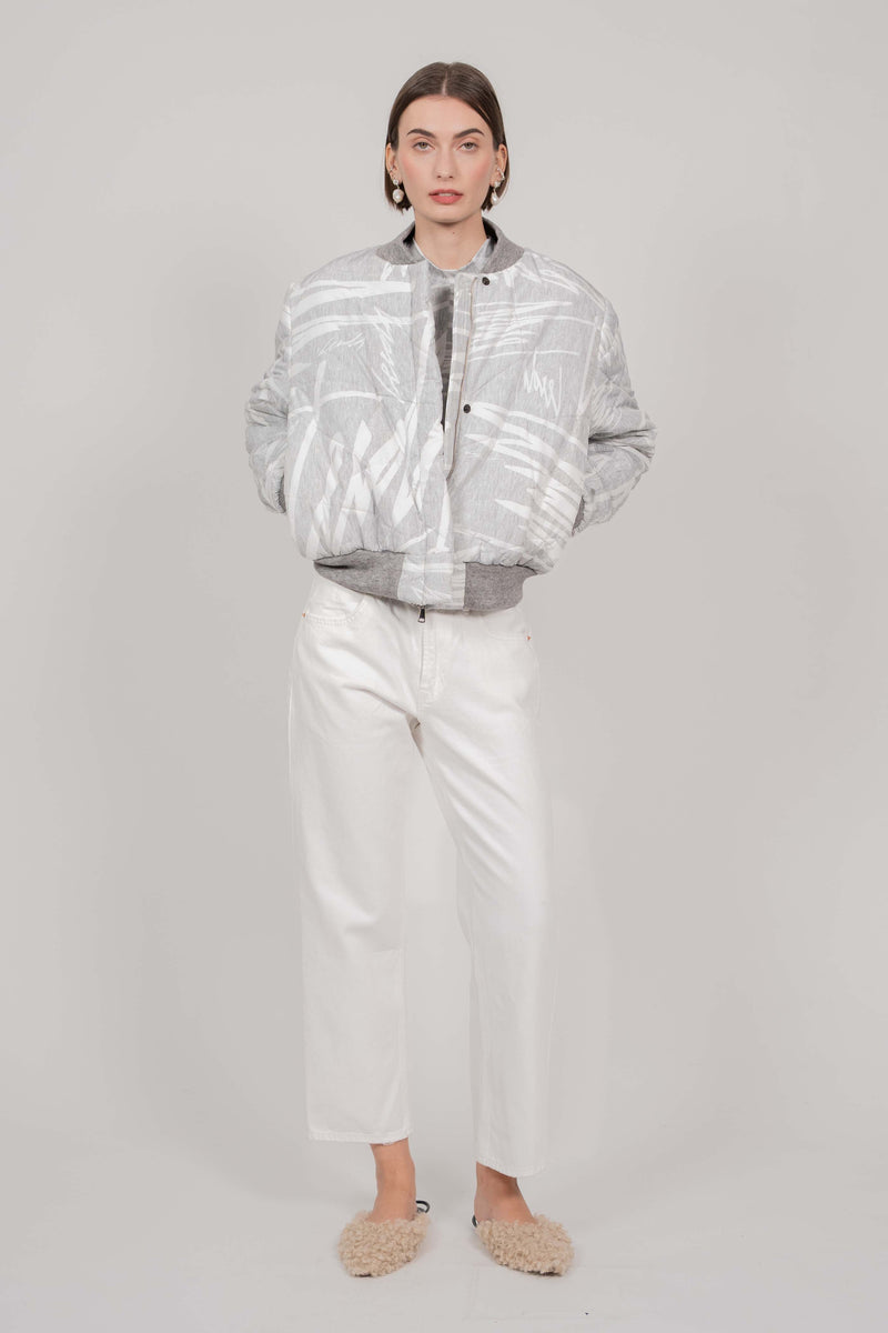 LIMITED EDITION BOMBER (GREY PRINT)