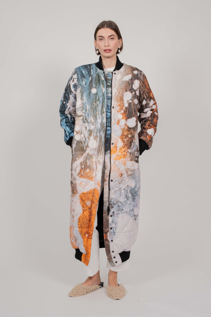 LIMITED EDITION MAXI BOMBER (WILD SEA)