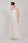 SEMITRANSPARENT DRESS (IVORY)