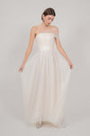 SEMITRANSPARENT DRESS (IVORY)