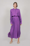 SHIRT DRESS MAXI (PURPLE)