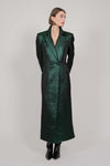 WOOL LONG COAT (GREEN)