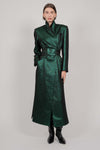 WOOL LONG COAT (GREEN)