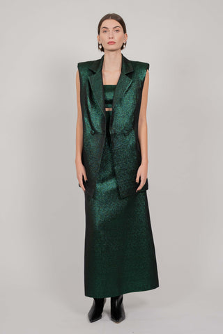 MAXI BOMBER DARK PRINT