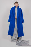 LONG COAT BLURR BLUE