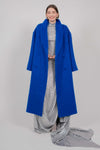 LONG COAT BLURR BLUE