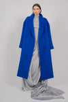 LONG COAT BLURR BLUE