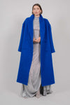 LONG COAT BLURR BLUE