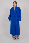LONG COAT BLURR BLUE