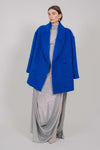 SHORT COAT BLURR BLUE