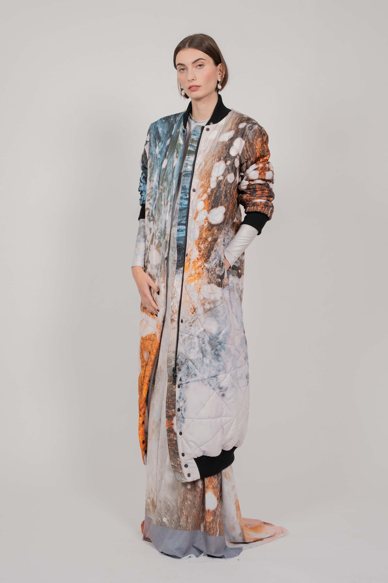 LIMITED EDITION MAXI BOMBER (WILD SEA)