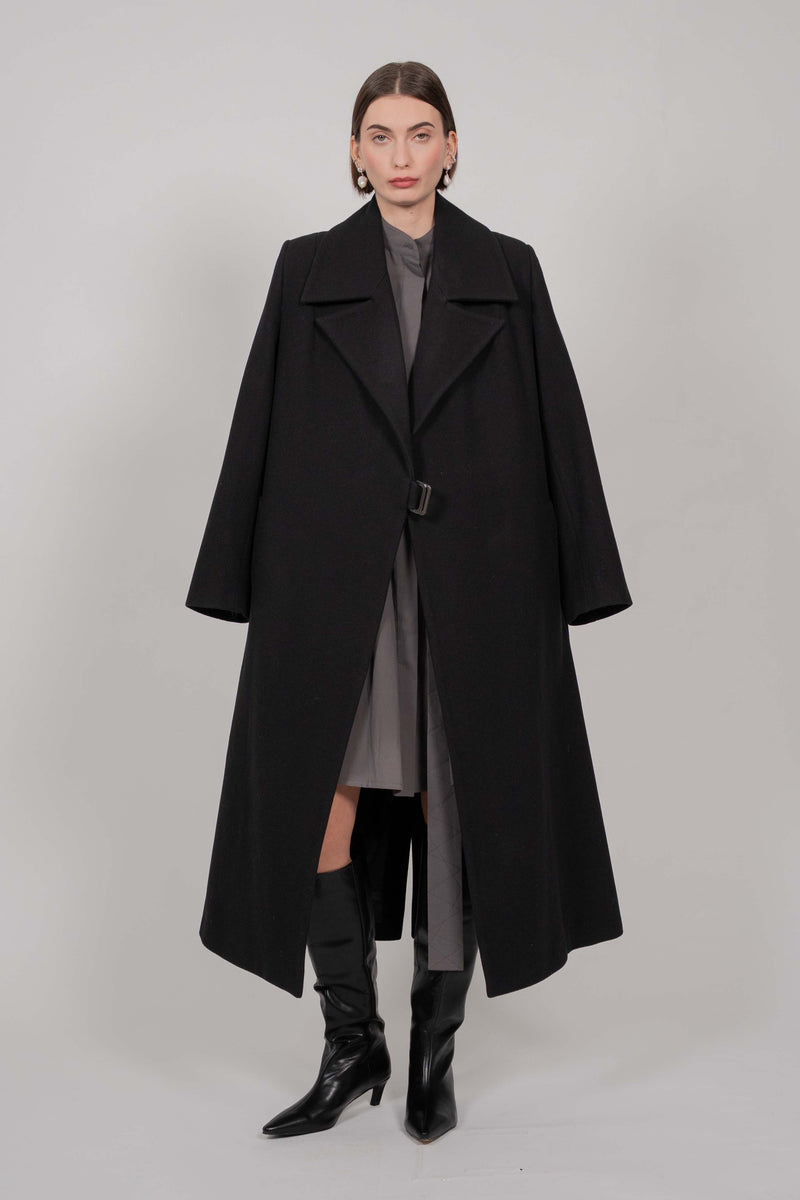 LONG COAT BLACK