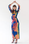 ASYMMETRIC SILK GOWN - RENTAL