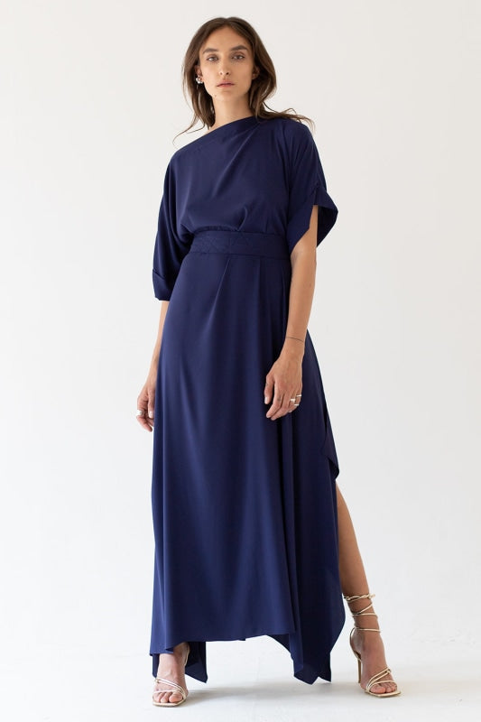 Silk Dress Knot - Navy Blue Rental Dresses