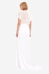 Leeda: skirt - WEDDING WRAP SKIRT