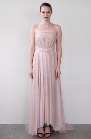 Leeda: dress - SEMITRANSPARENT DRESS